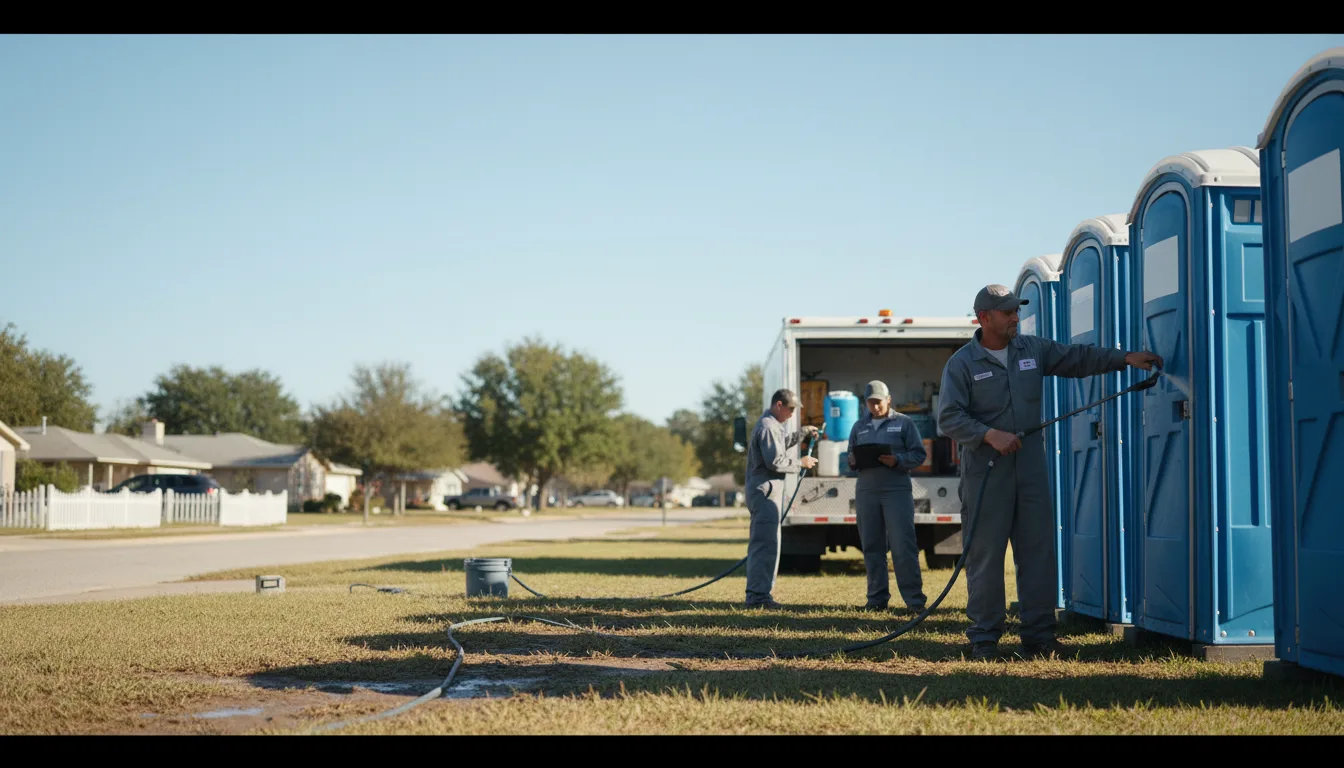 Long-Term Portable Toilet Rental in Donner, LA near me